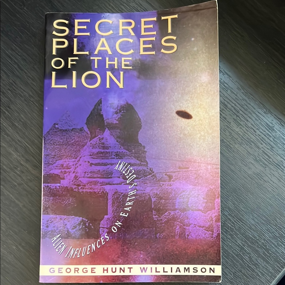 Secret Places of the Lion Paperpack softcover Book George Hunt Williamson